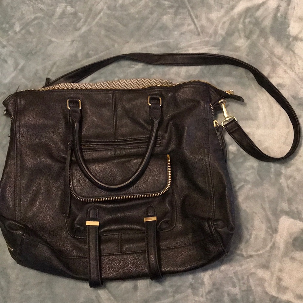 Black Steve Madden tote